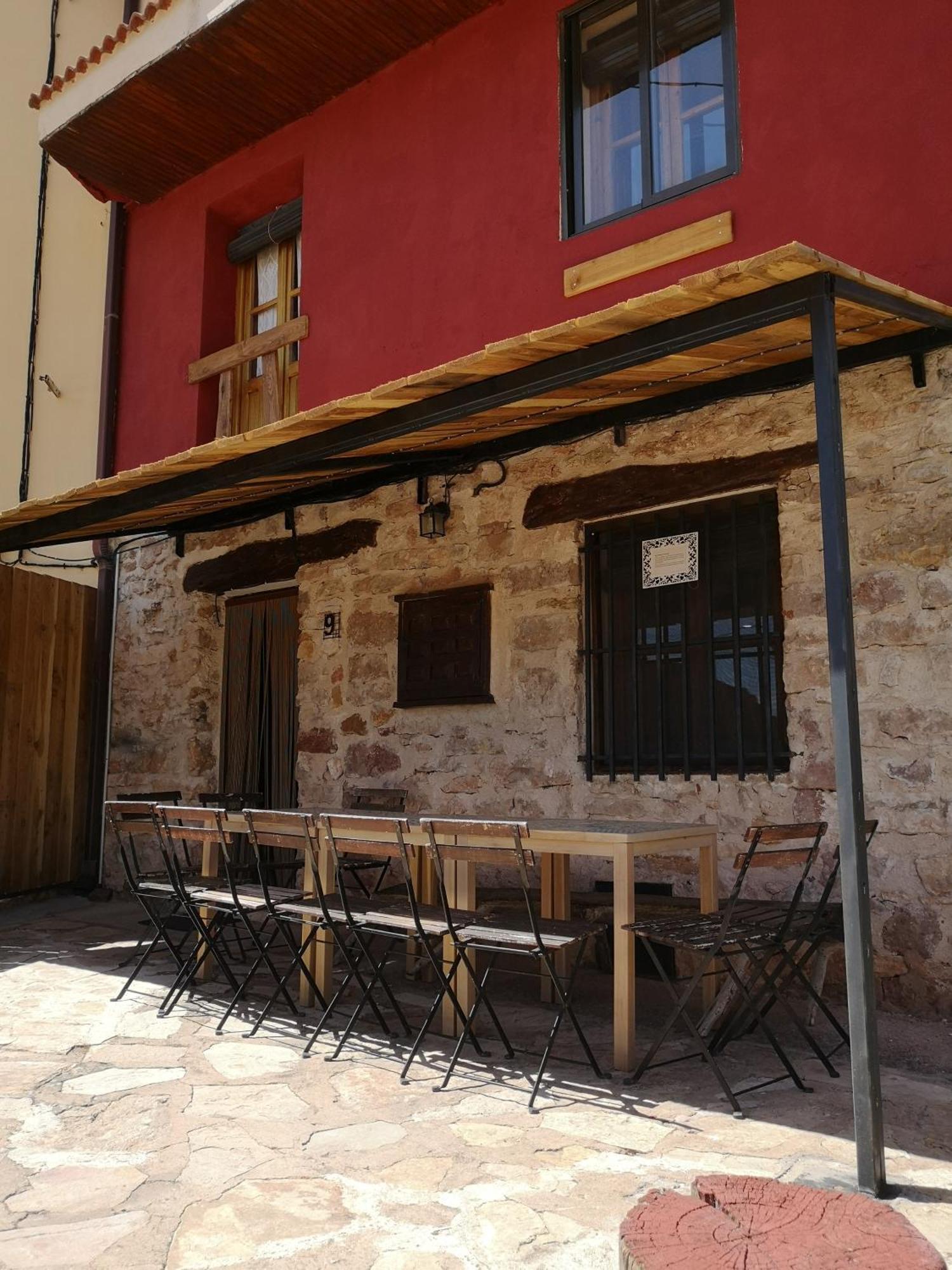 Apartamento La Casa Roja Del Alto Tajo Ablanque Exterior foto